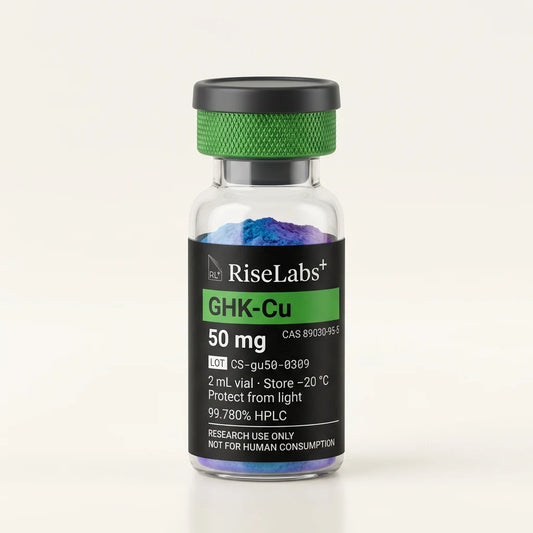 GHK-Cu 50 mg vial, RiseLabs+