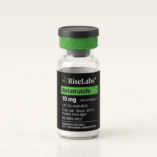 Retatrutide 10 mg vial, RiseLabs+
